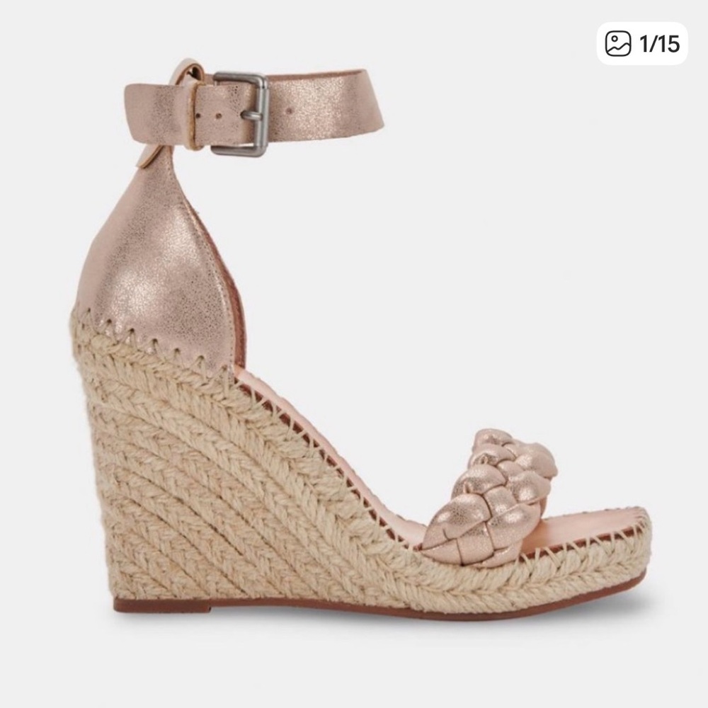 Dolce Vita Women's Nilton Espadrille Wedge Sandal Size 9.5